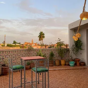 Marrakech Rooftop Terrace View Marakéš